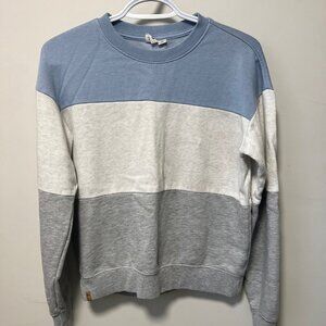 Tentree, extra small, tri-coloured sweatshirt